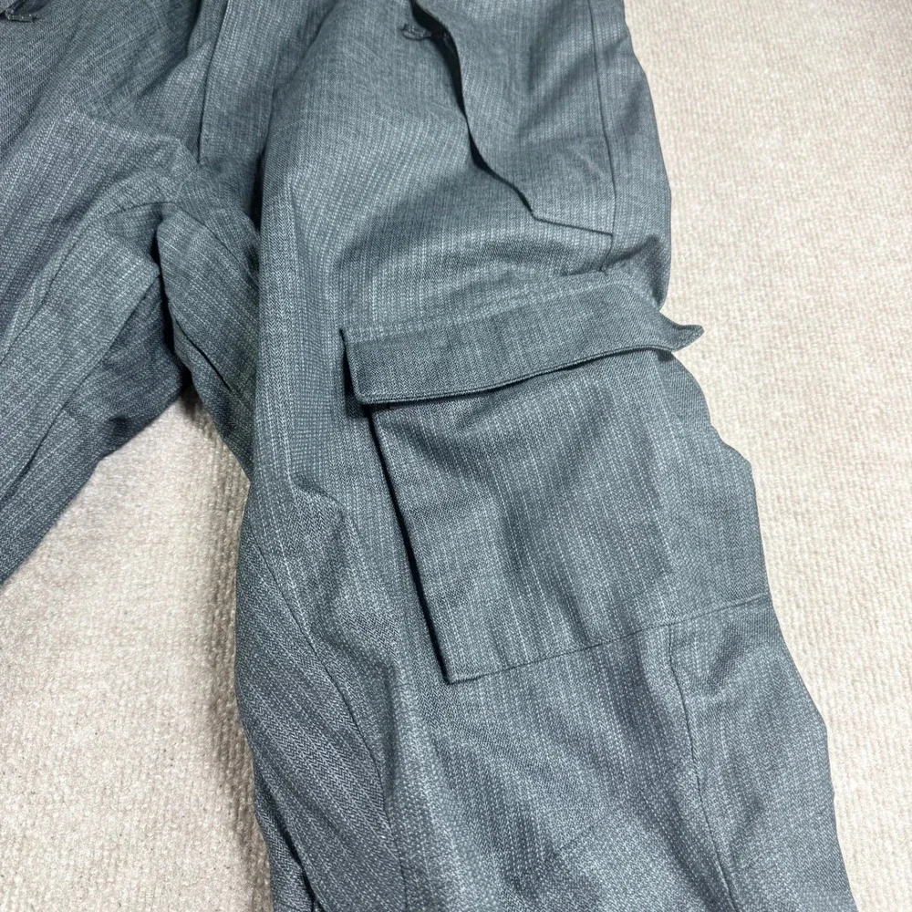 Columbia Titanium Omni-Tech Mens Ski Snowboard Pants Gray Cargo Size M Medium